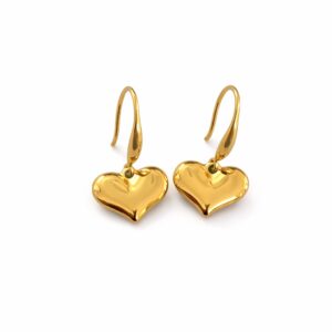 Heart Drop Earring