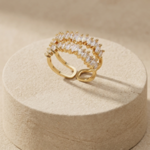 Arcé Crown Ring