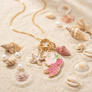 Mermaid Princess Charm Necklace