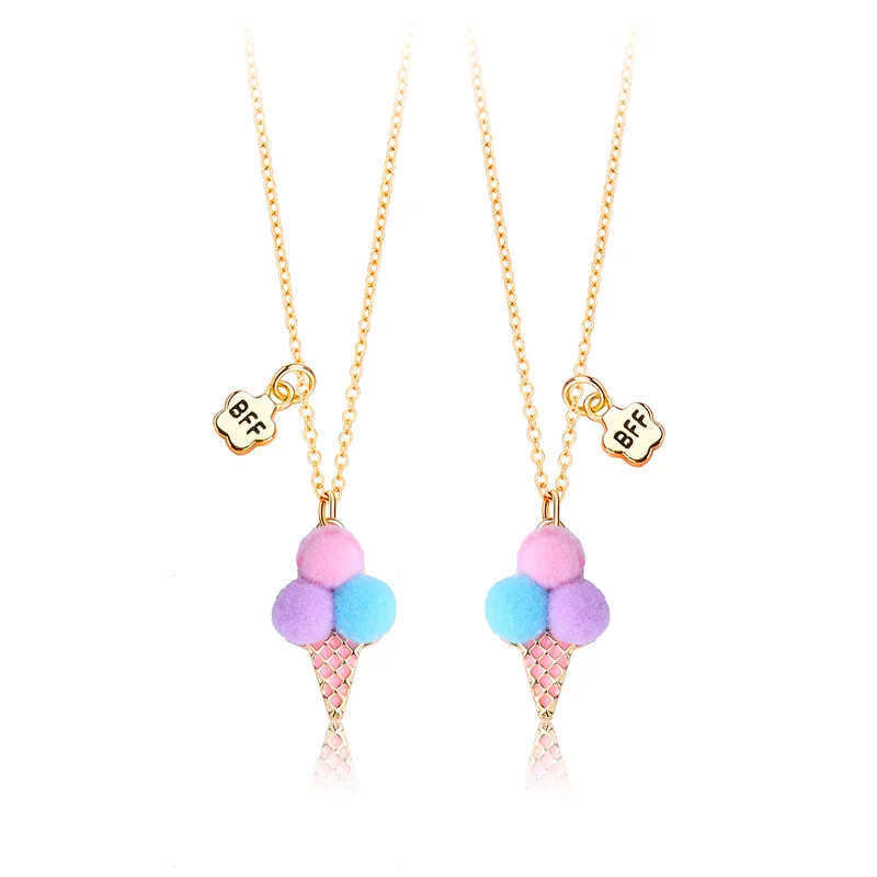 Best Friends Ice Cream Necklace Set - Image 3