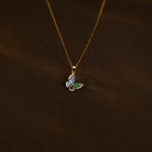 Golden Butterfly Necklace