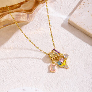 Ice Cream Pendant Necklace