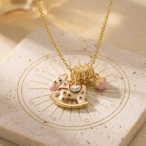 Trojan Horse Pendant Necklace