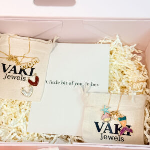 mother daughter gift hamper with matching jewellery