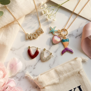 mother daughter gift hamper with matching jewellery