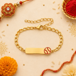 Baseball Rakhi Bracelet for Boys