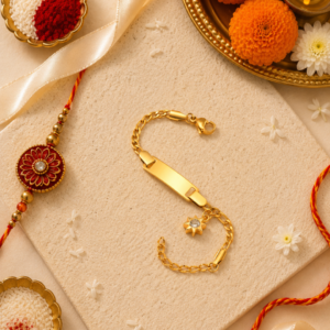 Star Charm Rakhi Bracelet for Girls