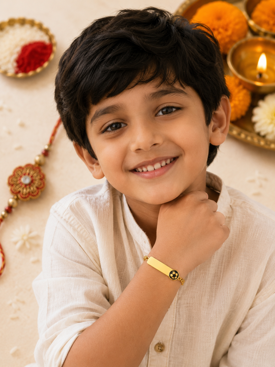 Football Rakhi Bracelet for Boys - Image 2