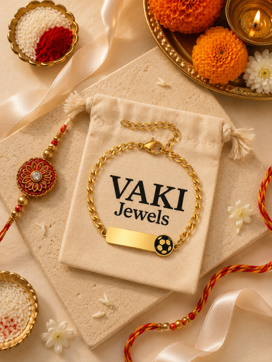 Football Rakhi Bracelet for Boys - Image 3