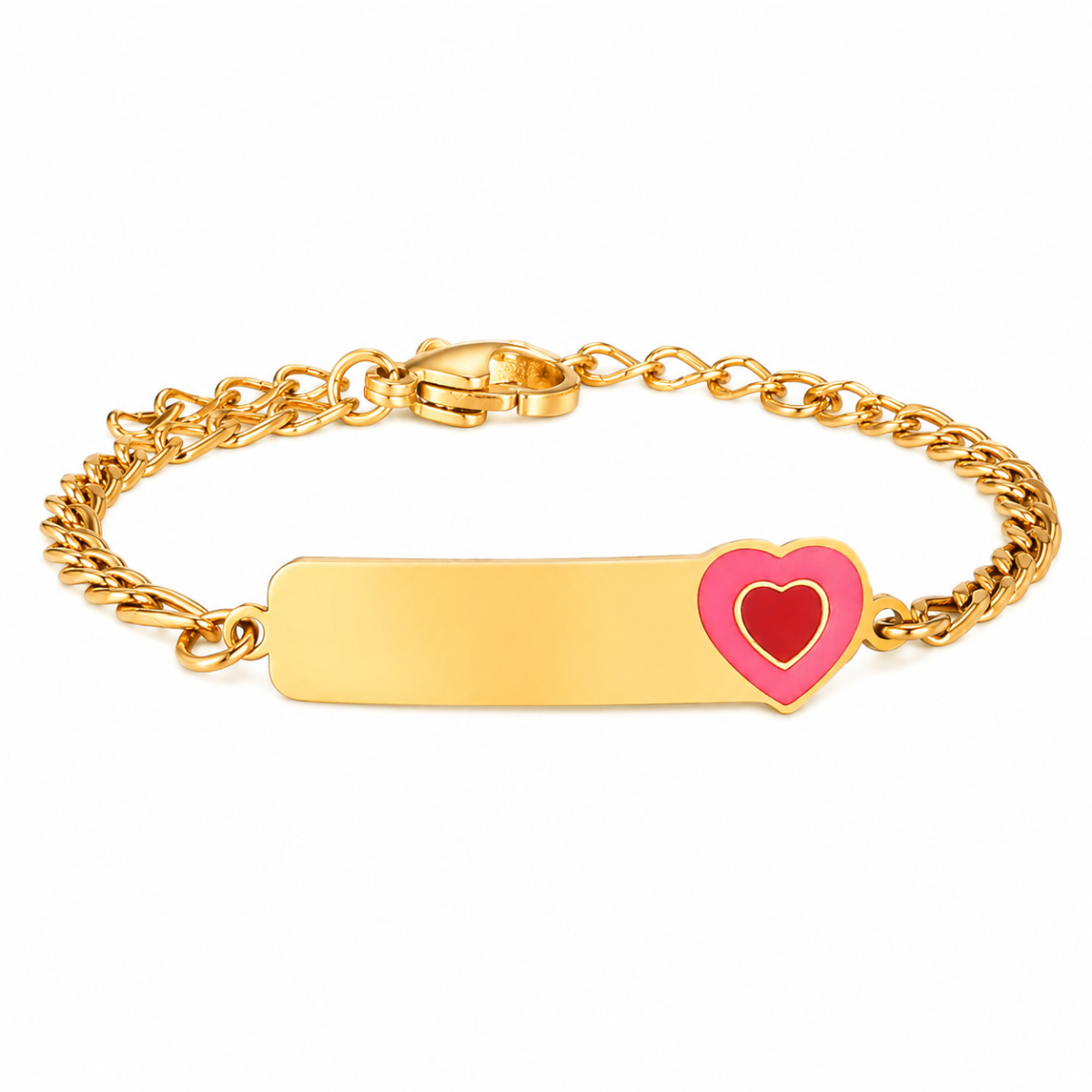 Heart Rakhi Bracelet for Girls - Image 4