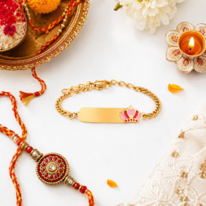 Princess Crown Rakhi Bracelet for Girls