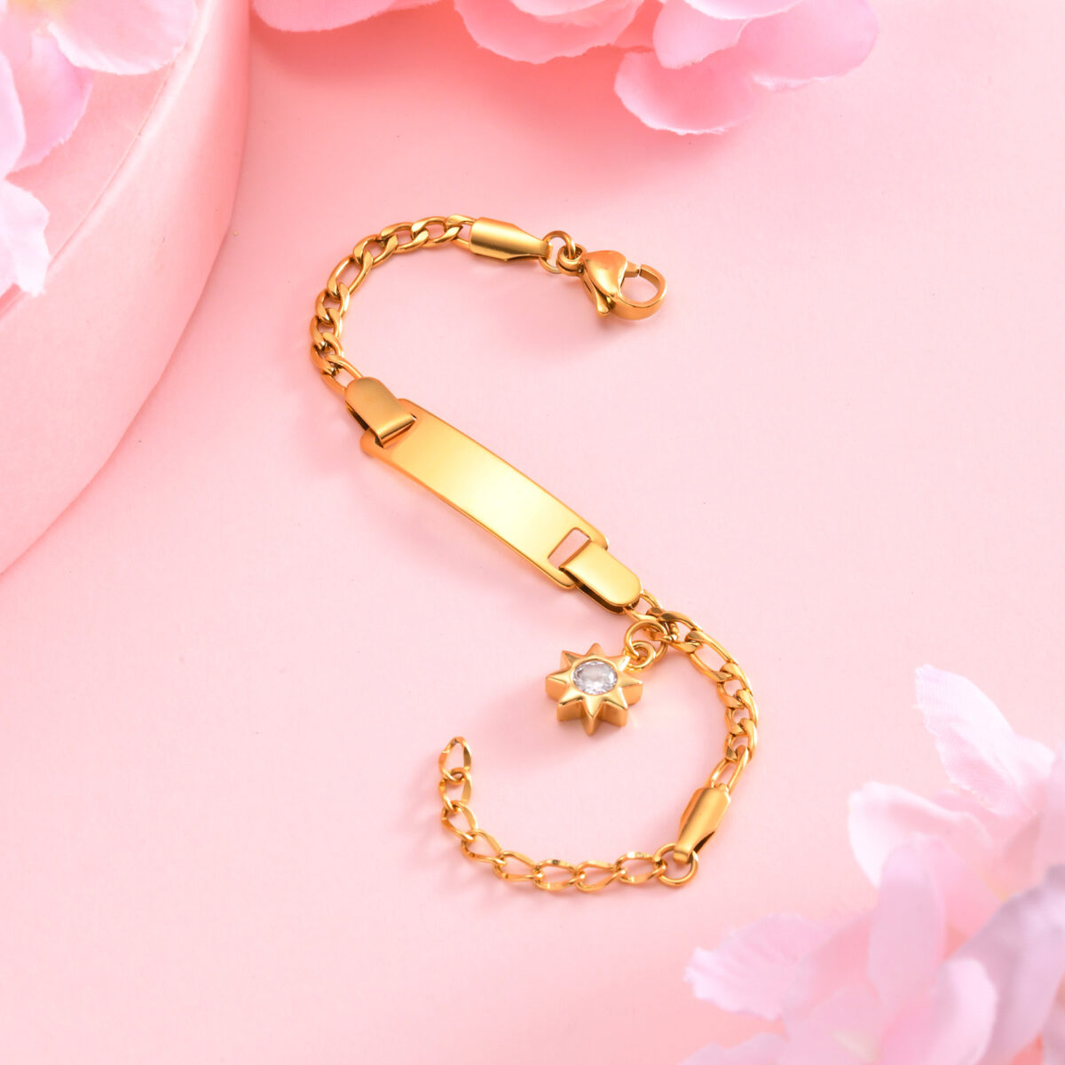 Star Charm Rakhi Bracelet for Girls - Image 4
